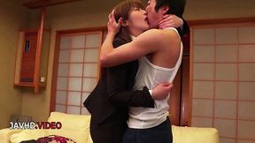 Hotty Hot Asian COUGAR Cocolo Sucks and Rides Young Stud's Rock-hard Shaft