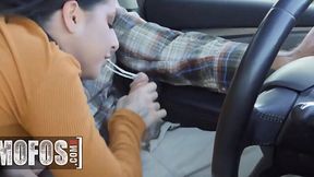 Brunette whore Kaitlyn Katsaros cheats on her boyfreind with Scott Nails