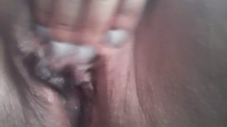 Argentinian blonde masturbates with everything and ends up squirting