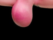 Futanari Relaxing Big Balls Swing Time Saline Infusion Futa Massage Huge Balls Ballstretching