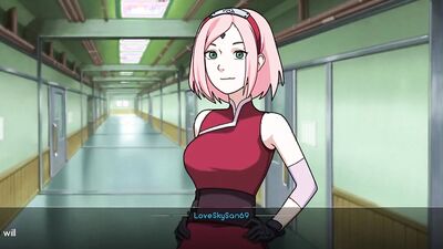 Sexy teacher gets pounded in a cartoon hentai game featuring map roaming and sex!