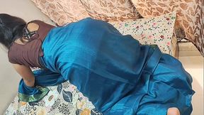 Beautiful 18 year old Indian kamwali seducing owner with Hot lusty sex