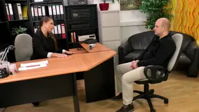 scened MILF gets a hard threesome fuck