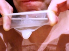 Muscular Amateur Self-Swallowing Fruit Fuck