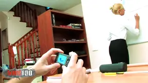 Naughty teacher gets a dirty Fucking from student