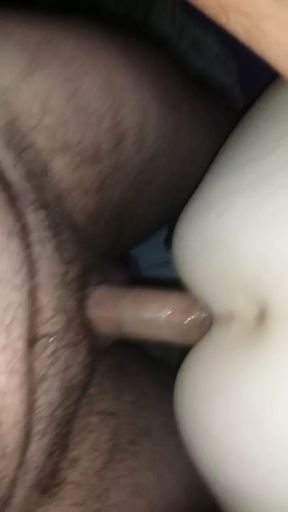 husband fucks me in the ass, doggystyle