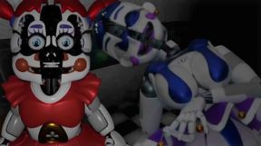 Banging circus freaks till exhaustion in fetid nights with Ballora