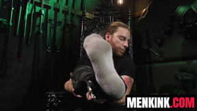This video of horny Sebastian Keys will make you WORSHIP his feet
