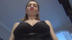 Duck lips riding POV