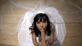 Vampire Bride Blowjob &amp_ Swallow Cum - 4K