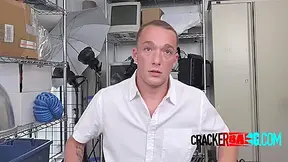 Condomless Interracial Gay Rough Sex With Aroused Agent