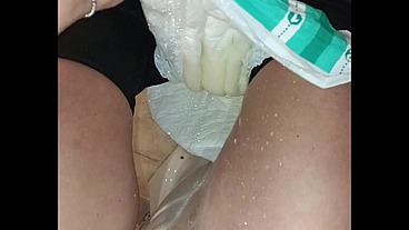 Peeing in diapers and leather pants gets me off