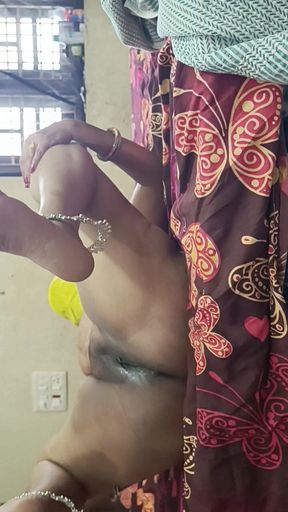 Affair with Stepsister with Telugu Voice Hard Fucking Juice Pussy