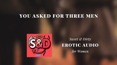 You Asked for Three Men Gushing Choked Daddy Leash Collar Restraints