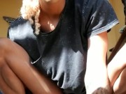 Trans Girl Deja Beige has the MOST Gargantuan COCK