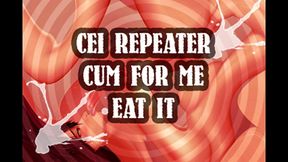 AUDIO ONLY - CEI repeater cum for me and eat it sissy boi