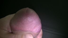 Fat cock, cum very close
