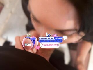 Stepmother enticed stepson in the biffy