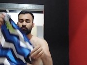 Caliente después de entrenar