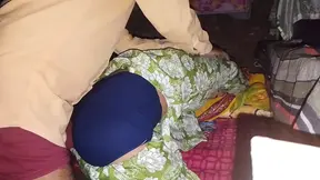 I had a lot of fun by applying oil on my real sister-in-law ass