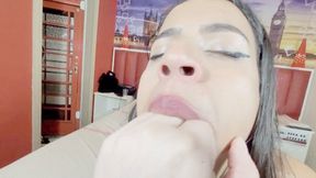 FEEL MY BIG MOUTH IN YOUR FAT FINGERS - BY THAYLA VIPER - CLIP 3 IN FULL HD