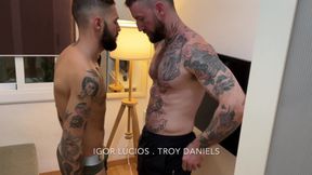 Tattooed Bearded Otters Go Wet – Gapped Crevice, Deep Breed & Jizz-Smooch ft. Troy Daniels & Igor Lucios