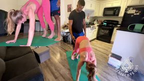 Beyond the Mat Promiscuous Poses MILFs BBC Stretch Sesh Pt 1