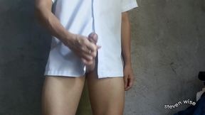 Asian Boy Jerk Off from School (Pinoy Jakol) Part 1