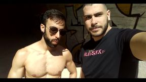 What Would You Do with These Two Macho in Front of You?