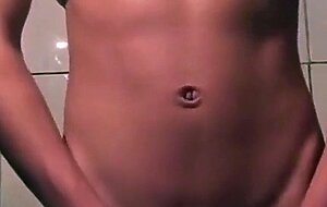 Twink Plays with His Toy on Webcam