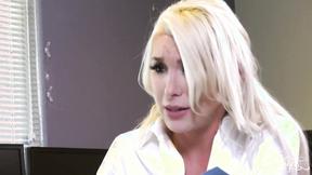 ”T-GIRL ANGELS T-girl office slut loves dominating”