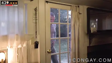 Twink's Ass-Fucking Adventure With Older Man" or "barely legal And Hungry Analist", both are suitable to describe this scenario where an older man is fucking his barely legal twink partner in anal sex