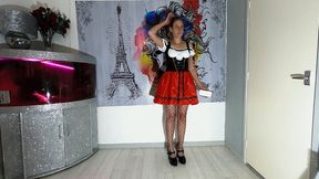 German Girl Trample & Jumping