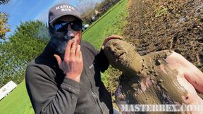 A muddy human ashtray - Master Bex - MP4 HD