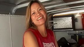 Oriental With Large Breasts Screws At Rest Stop Gets Constricted Vagina By Original Stepmother Id Like To Fuck Hunter Hard