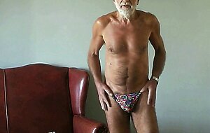 Bear Daddy Tries on Swimwear