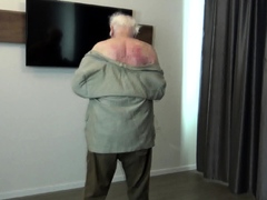 dancing grandpa clown