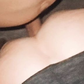 Risky fuck, escaping the family barbecue to feel this big, thick cock inside me.