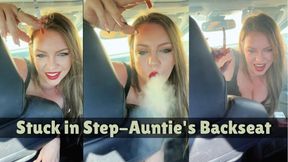 Stuck in Step-Auntie's Backseat