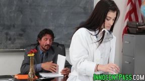 Dark-haired beauty Jenna Reid craves intense passion