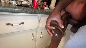 Curly Ebony Housewife Gets Fucked In Her Mouth And Ass & DP-ed With Her Husband's BBC And a Dildo