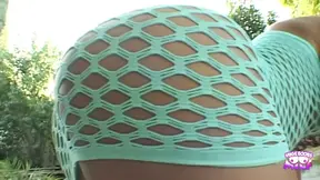 This muscular guy with his huge cock is all over this sexy cutie.