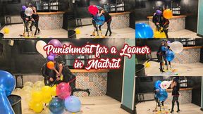 Punishment for a looner in Madrid