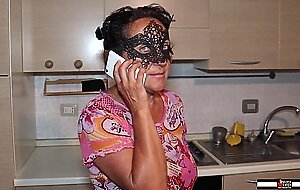 Elisabetta 50yo invites a toy boy for some hard anal sex