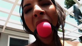 Gangbang Queen Roxxxy Rush Gets Double Penetrated and Covered in Cum