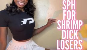 SPH FOR SHRIMP DICK LOSERS