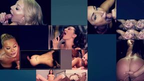GloryholeSecrets - Hot Brunette Gets Hungry For Cock At The Gloryhole