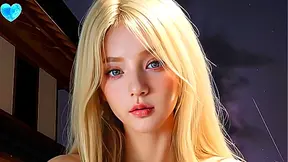 Blonde Teen Rides You All Night Long – Realistic Animated POV Blowjob Sex