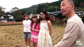 As their bodies pressed in close, these bitches softly tested the men' restraint by biting their lips