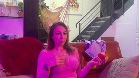 Trio torride avec Lea Pam, Elisa Calvi et ses gros seins naturels, et Gael Braga